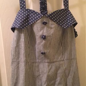Pinup Stripe Minidress